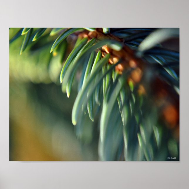 Purple Twins Framable Fine Art Painting-ETSY Poster (Front)