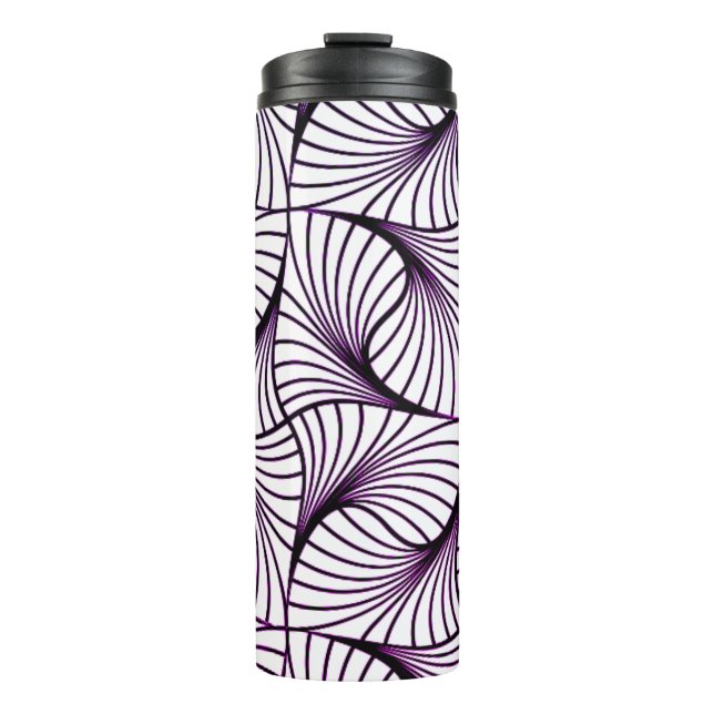 Purple 'twist Thermal Tumbler (Front)