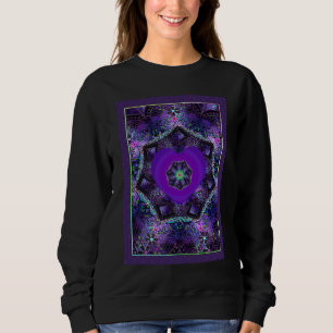 Purple umbrella & hearts .7 tank top