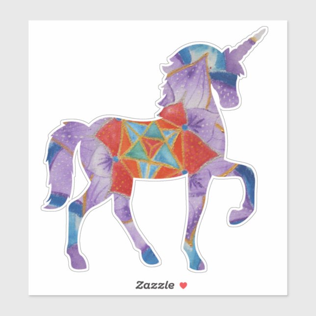 Purple unicorn (Sheet)