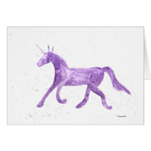 Purple unicorn