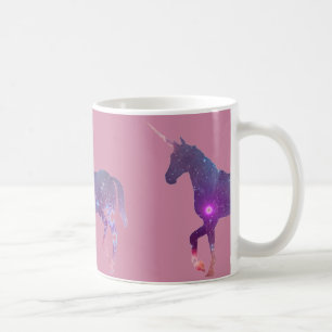 purple unicorn coffee mug