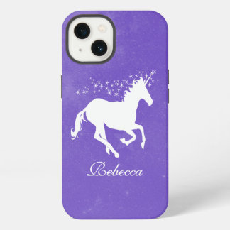 Purple Unicorn Personalized Case-Mate iPhone Case