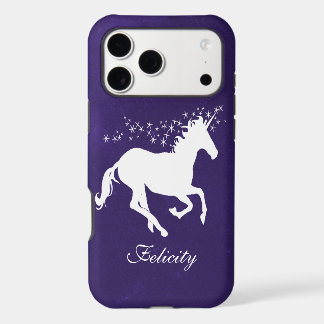 Purple Unicorn Personalized Case-Mate iPhone Case