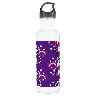 Purple Unicorn Pony 710 Ml Water Bottle