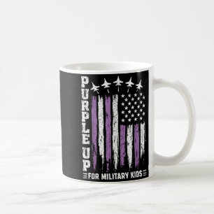 Purple Up for Military Kids Military Child Month Coffee Mug