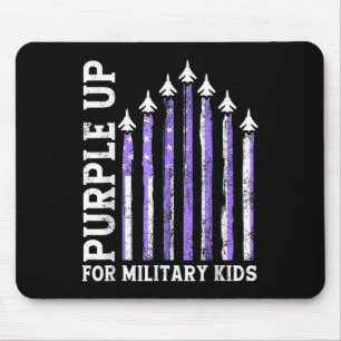 Purple Up For Military Kids Military Child Month  Mouse Pad