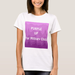 Purple Up For Military Kids Military Child T-Shirt