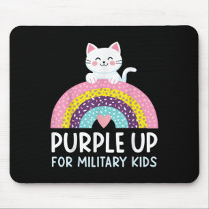 Purple Up For Military Kids Month Military Child R Mouse Pad