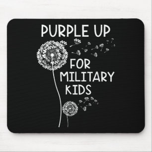 Purple Up For Military Kids Month Of The Military  Mouse Pad