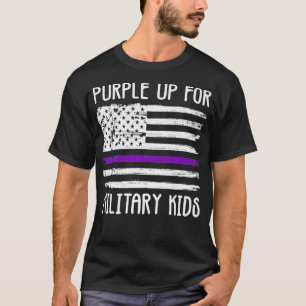 purple up for military kids shirt purple up milita