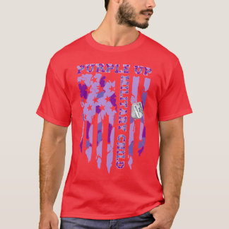 Purple Up Military Kids Shirt Military Child Month