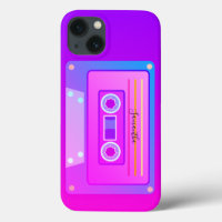 Purple Vaporwave Aesthetic 90s Hot Pink Mixtape