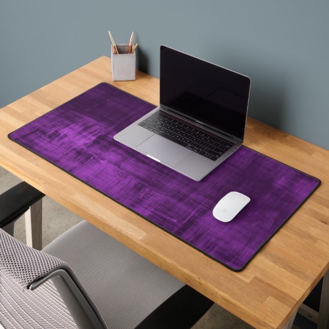 PURPLE VELVET PATTERN DESK MAT (Office 2)