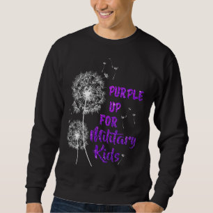 Purple Vers Le Haut Pour Les Enfants Militaires Da