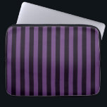 Purple Vertical Stripes Decor Laptop Sleeve<br><div class="desc">Bold vibrant purple graphic stripes decor in horizontal or in vertical fashion are a modern classic graphic design style that always make for a great custom gift for yourself or for someone special on your list, these are sure to make an impression on any festive occasions.</div>