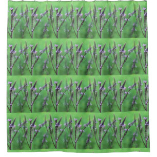 Purple Vervain Wildflowers Nature Pattern 