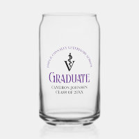 Purple Veterinary School Graduation Personalized