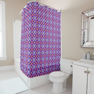 purple vibrant geometric cute