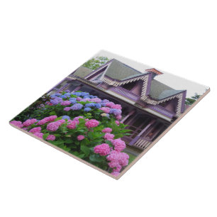 Purple Victorian Cottage - Martha's Vineyard Tile