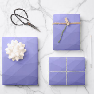 Purple violet  blue mesh ombre geometric pattern wrapping paper sheet