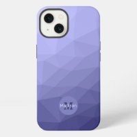 Purple violet blue mesh ombre pattern Monogram