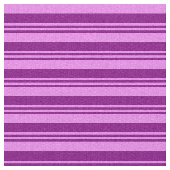 Purple & Violet Coloured Lines Fabric (Close Up)