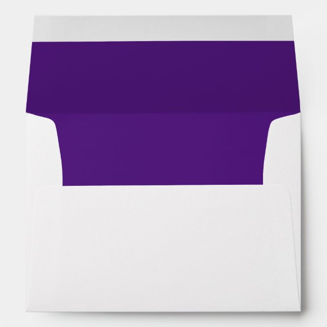 Purple Violet MOD Envelope (Back (Bottom))