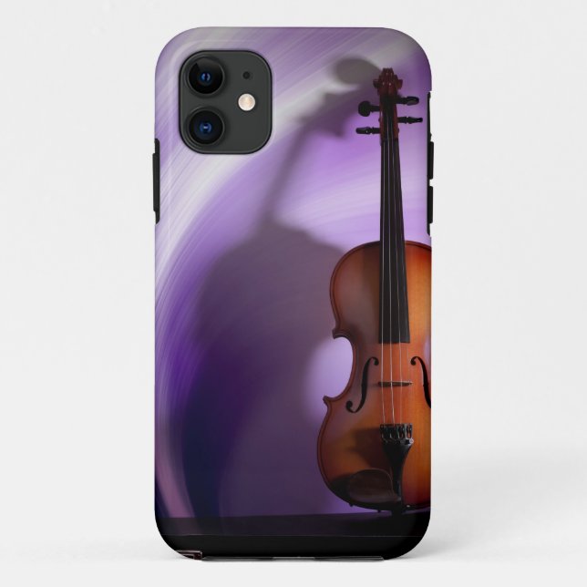 Purple Violin Phone Case (Back)