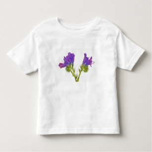 Purple vipers bugloss (echium plantagineum) toddler t-shirt