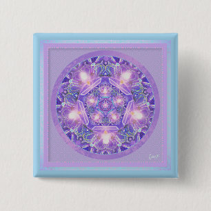 Purple W1 2 Inch Square Button