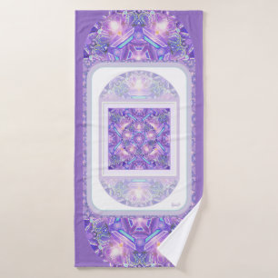 Purple W1 Bath Towel