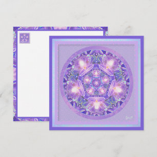Purple W1 blank card