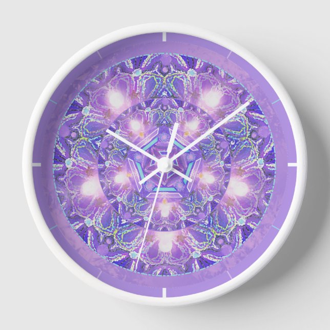 Purple W1 Clock (Front)
