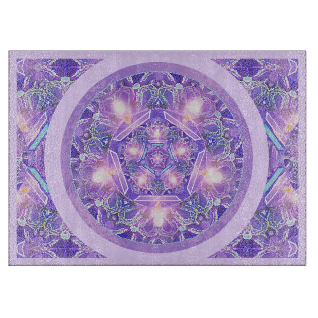 Purple W1 Cutting Board (Front)