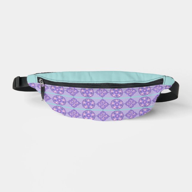 Purple W1 Fanny Pack (Front)