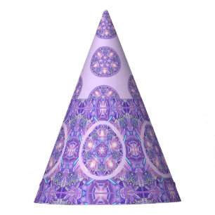 Purple W1 Party Hat