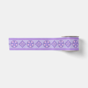 Purple W1 Satin Ribbon