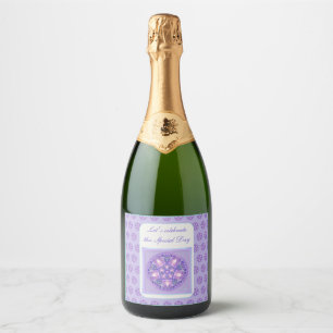 Purple W1 Sparkling Wine Label