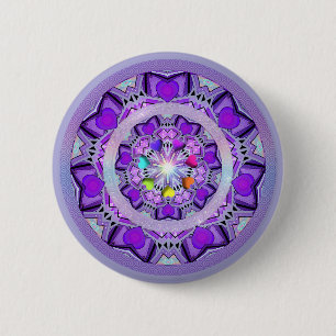Purple W2 2 Inch Round Button