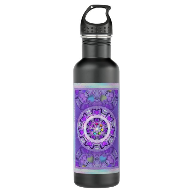 Purple W2 710 Ml Water Bottle (Front)