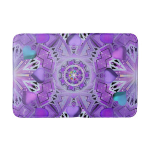 Purple W2 Bath Mat