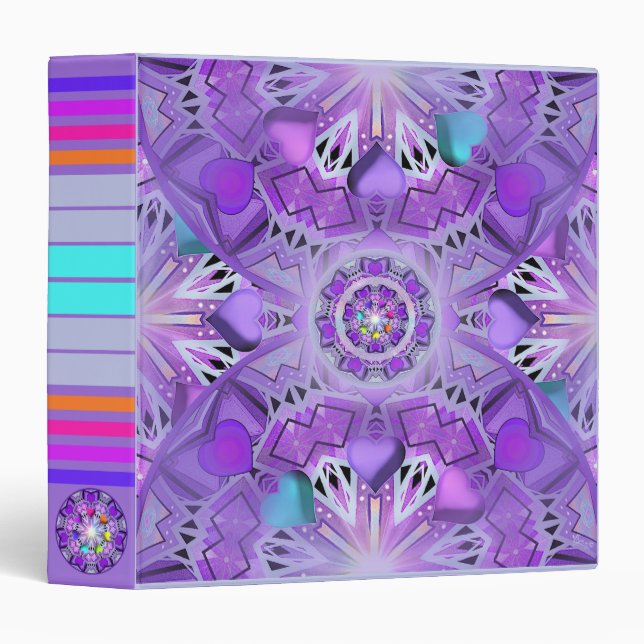 Purple W2 Binder (Front/Spine)