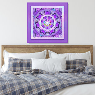 Purple W2 Canvas Print