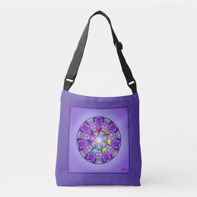 Purple W2 Crossbody Bag (Front)