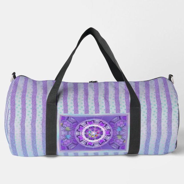 Purple W2 Duffle Bag (Front)