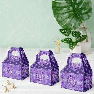 Purple W2 Favor Box