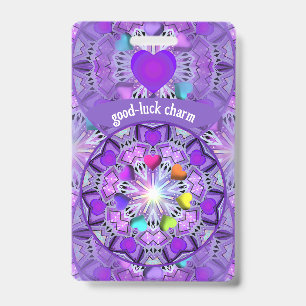 Purple W2 good-luck Badge