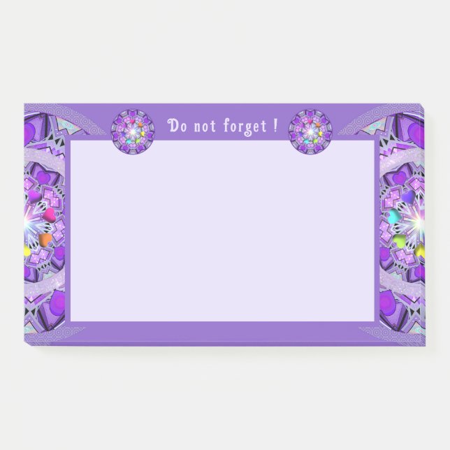 Purple W2 Post-it Notes (Front)