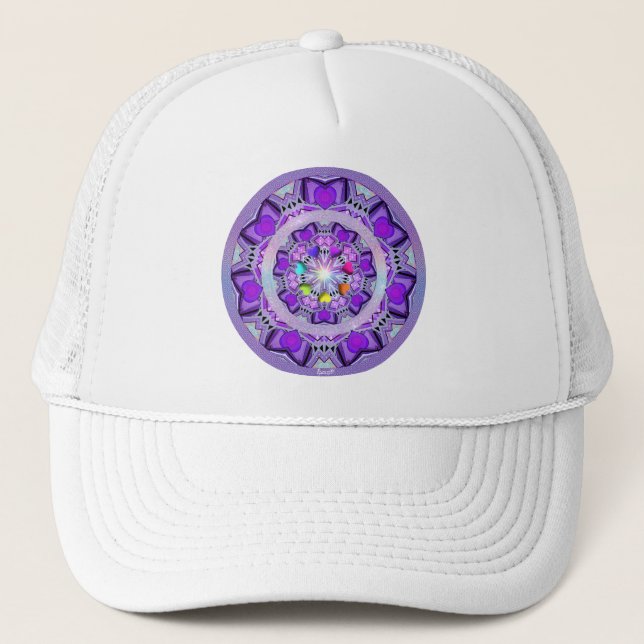 Purple W2 Trucker Hat (Front)